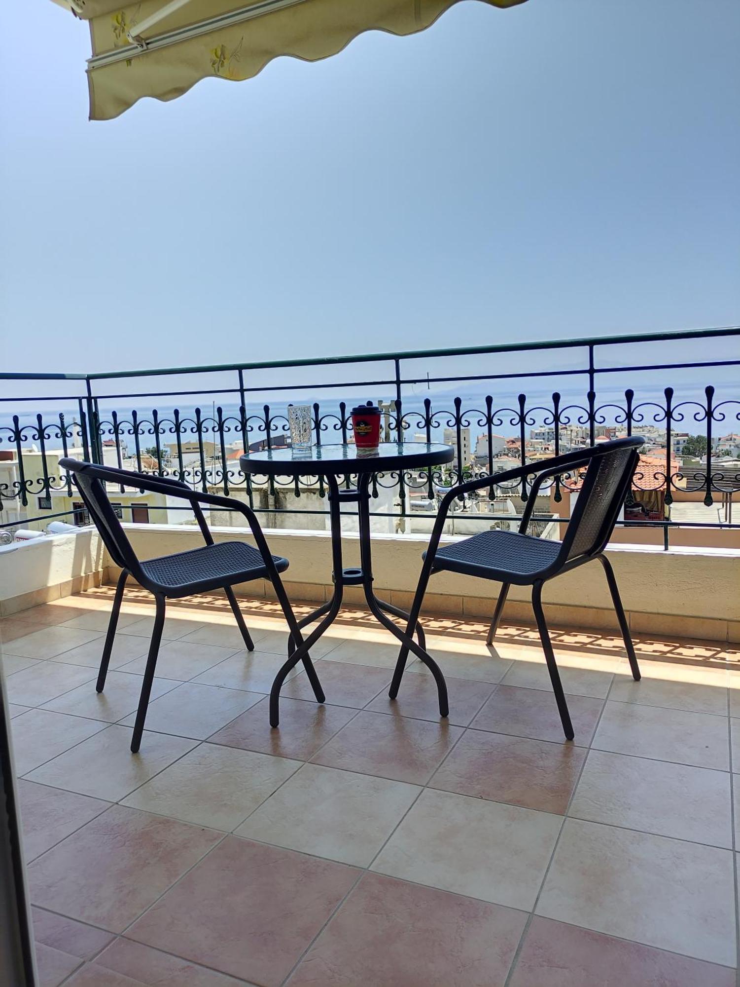 Evris House Panoramic Sea View Apartment Kavála Luaran gambar